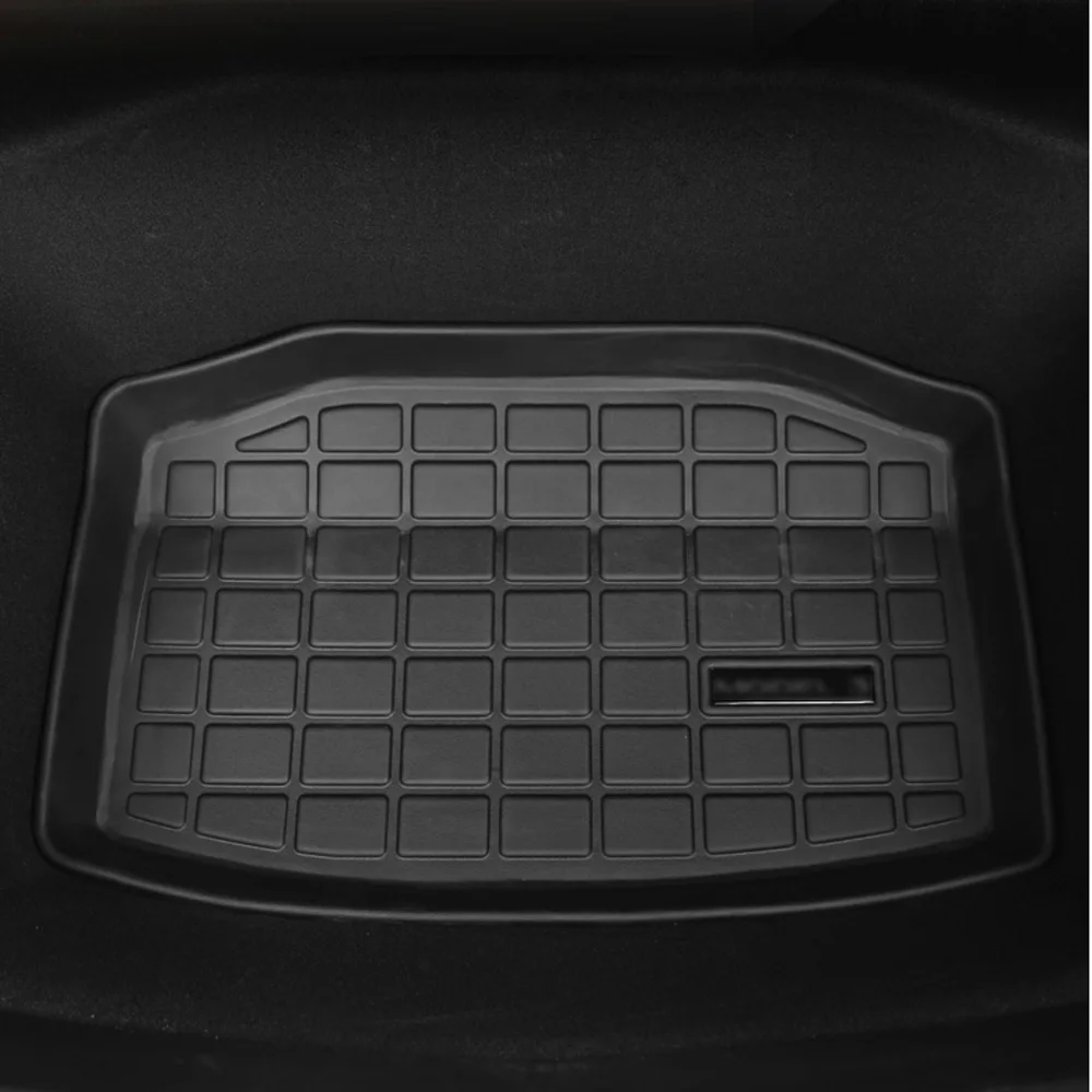 For Tesla Model 3-19 Car Rear Cargo Trunk Mat Non-Slip Waterproof Assembly