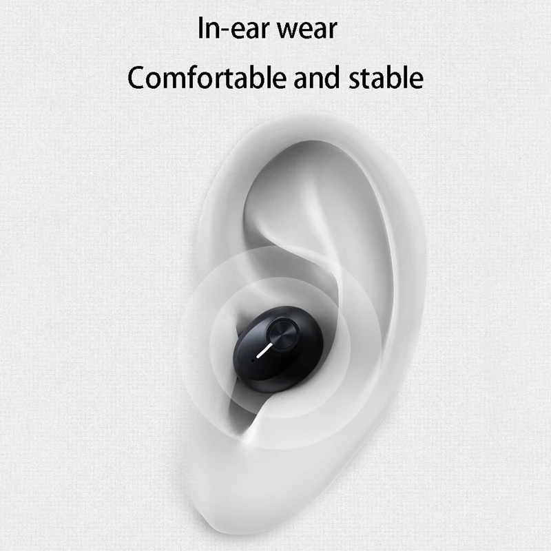 HM70 Bluetooth Headset TWS Bluetooth 5 0 Sports Stereo Wireless Bluetooth Headset with LED Digital Display Charging Box