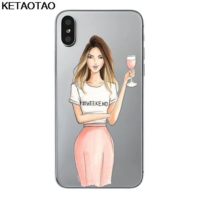 Цвет: желтый KETAOTAO модная сумка для девочек чехол для телефона s для iPhone 4S 5C 5S 6S 7 8 SE 5Plus XR XS Max чехол кристально чистый мягкий TPU чехол s - Цвет: Цвет: желтый