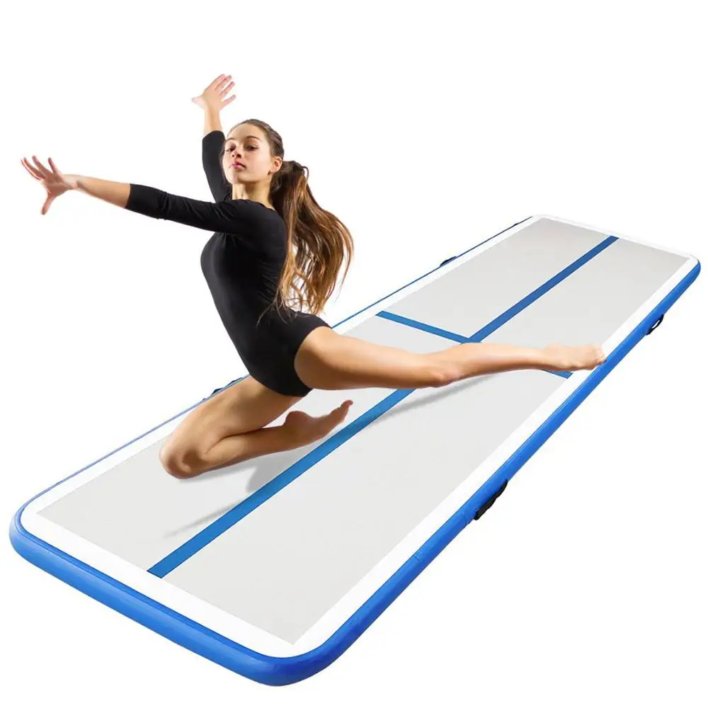 Inflatable Air Track Gymnastics Mattress Floor Yoga Water Mattress With air pump 