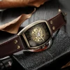 Transparent Skeleton Automatic Mechanical Watch Men Genuine Leather Belt Top Brand Luxury Self Winding Mens Retro Watch Clock ► Photo 3/6