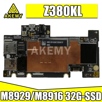 

New! original For Asus ZenPad 8.0 Z380KL Z380K Tablets Laptop motherboard mianboard logic board W/ M8929/M8916 32G-SSD