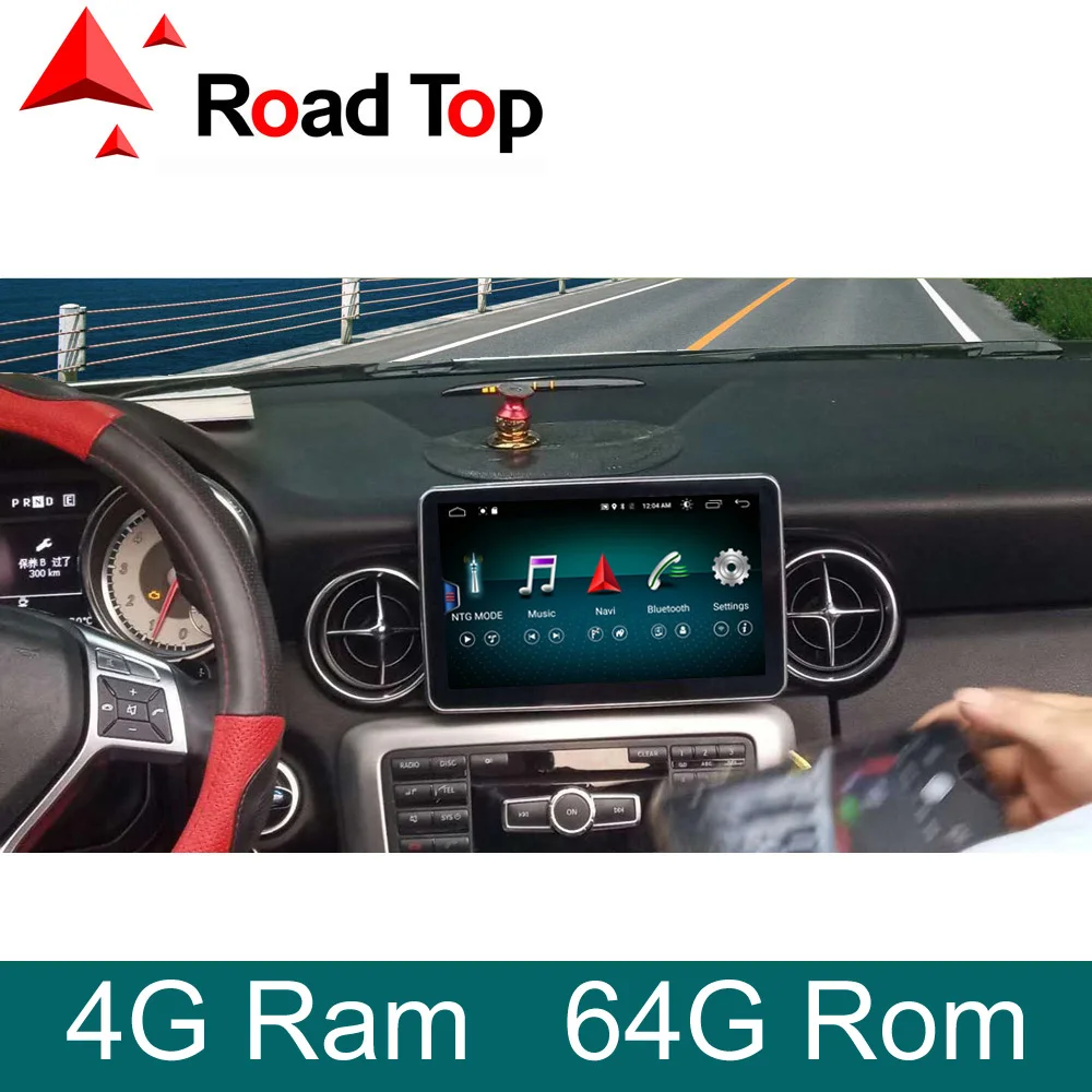 

4G Ram 8.4 inch Android 8.1 Display for Mercedes Benz SLK R172, with GPS Navigation Bluetooth Radio Stereo Touch Screen