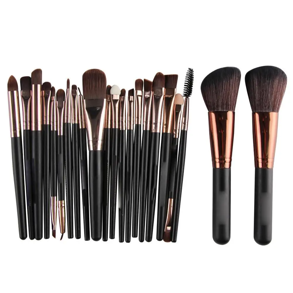 22Pcs Makeup Brushes Set Foundation Blending Eye Shadow Eyelash Lip Wool Synthetic Make Up Brush Cosmetic 1