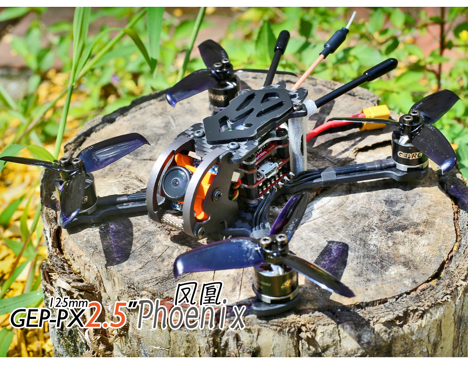 GEP-PX Phoenix 4 axis FPV с PNP/BNF версией 3-4S Runcam Micro Swift F4 Tower 12A Gemfan 2540 с тремя лезвиями