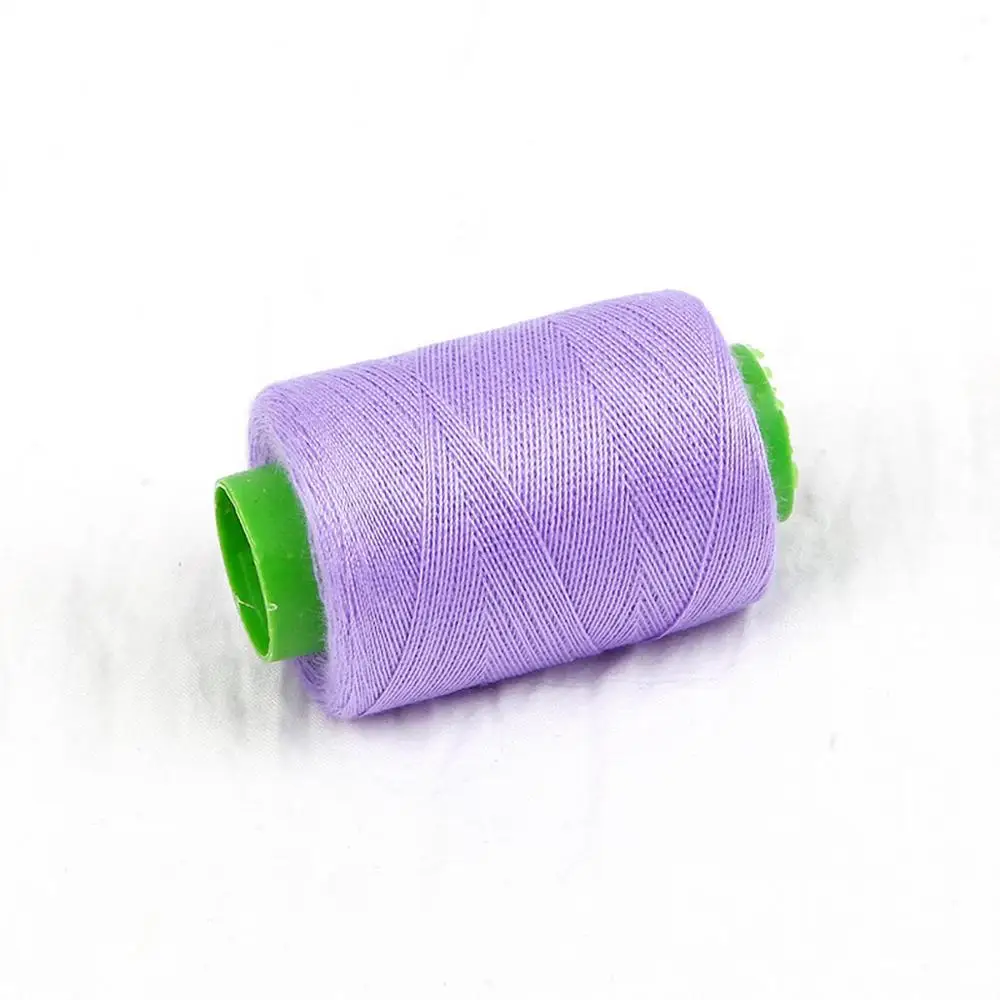 Light Purple Высокая прочность хлопок машинная вышивка швейные нитки для ручного шитья Ремесло патч, аксессуары Швейные принадлежности многоцветные - Цвет: Light Purple