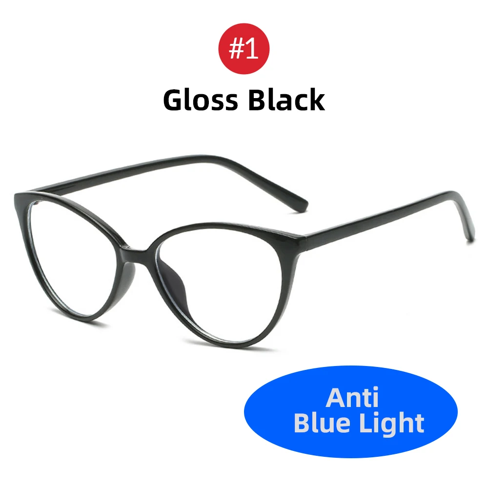 VIVIBEE, gafas de bloqueo de luz azul con forma de ojo de gato para mujer, gafas para ordenador de oficina, montura de leopardo para mujer, gafas de moda 2025