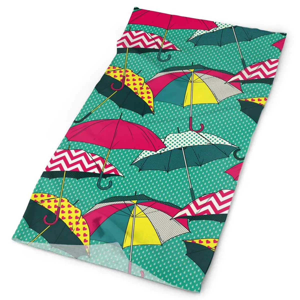 

LCZ Magic Headwear Colorful Umbrellas Scarf Headbands Bandana Mask Neck Gaiter Head Wrap Mask Sweatband