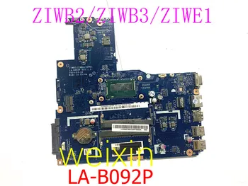 

Working Perfectly ZIWE1 For Lenovo Ideapad B50-70 Laptop Motherboard ZIWB2/ZIWB3/ZIWE1 LA-B091P SR1E8 I5-4200U 2GB 3558U Tested