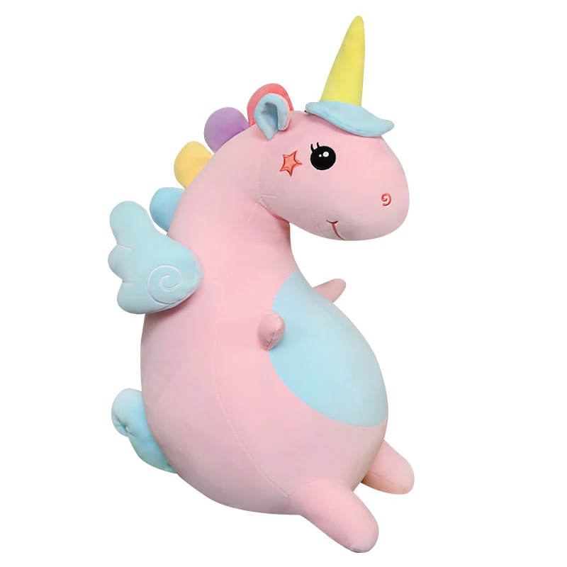 40 75 см Kawaii Красочные Плюшевые игрушки Единорог Мягкие милые животные кукла