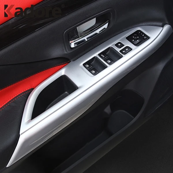 Для Mitsubishi Outlander 2016 2017 2018 2019 2020 аксессуары для интерьера из углеродного волокна
