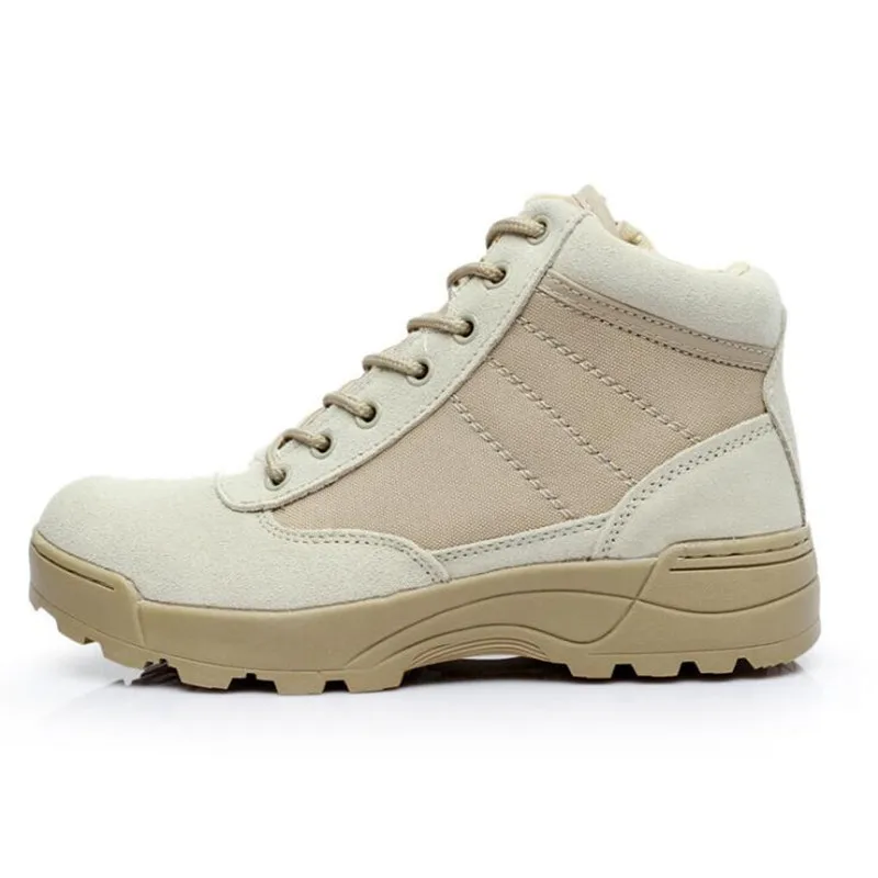 Tactical Boots Military Desert SWAT American Combat Boots Outdoor Shoes Breathable Wearable Boots EU size 39-45