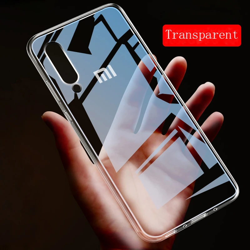 case for iphone se Transparent TPU Soft Silicone Case For Xiaomi Mi Pocophone F1 8 SE 6X 5X A1 A2 Lite 5 6 5S Plus Note 2 Mix 3 2S Case Cover Funda iphone se silicone case