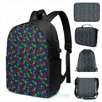 

Funny Graphic print The Best in Perth USB Charge Backpack men School bags Women bag Travel laptop bag