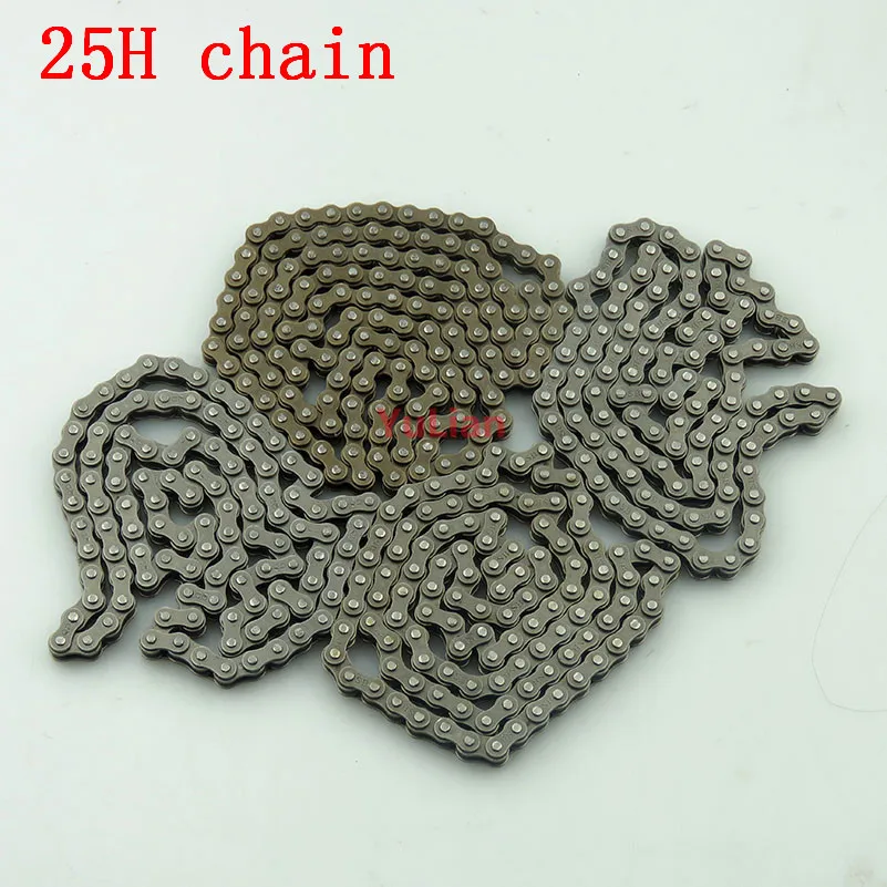 25H Chain 62 84 86 90 112 136 138 142 144 146 152 158 Links with Link Spare For 47cc 49cc Mini Dirt Pocket Bikes Mini Motorcycle