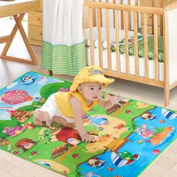 Детский коврик для детских игр, поролоновый пол, мягкая игрушка для занятий спортом, гимнастическое ползучее одеяло