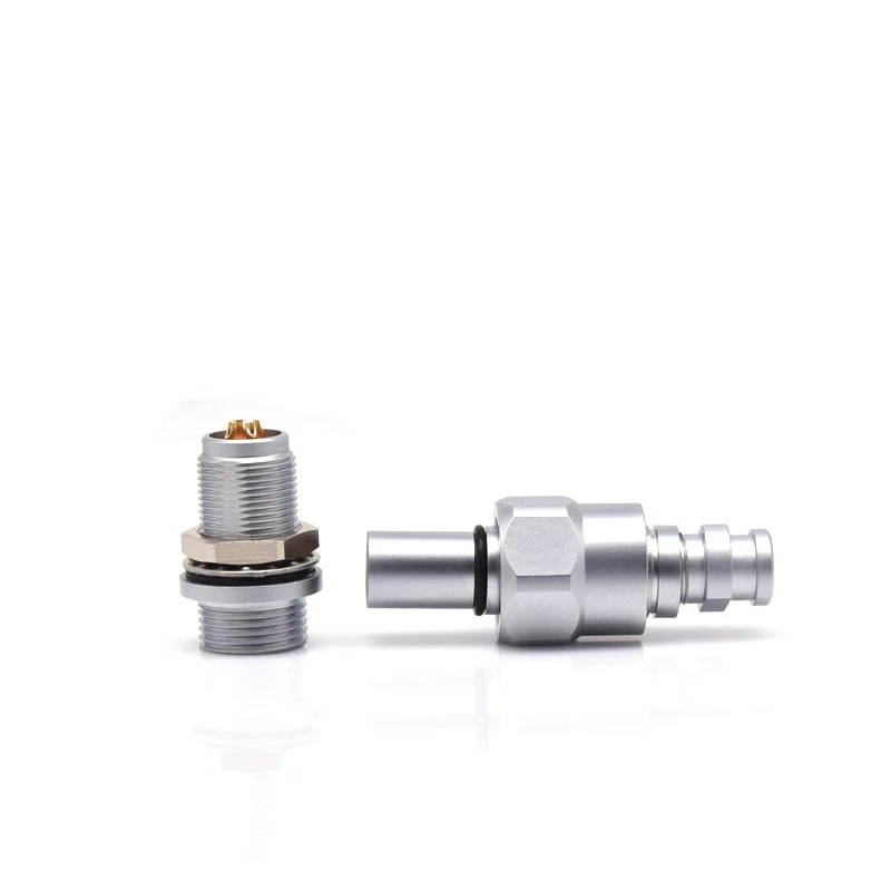 Разъем Half moon 0S M9 1 2 3 4 HPin IP 68 подводный резьбовой провод металлический
