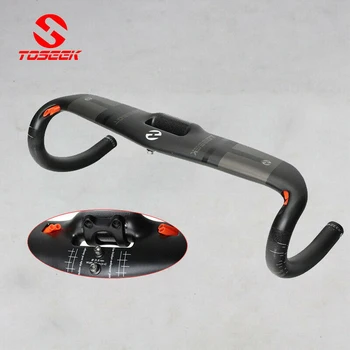 

31.8mm Carbon Fiber Handlebar Road Bike Handle Bar Drop Bent Bar 400/420/440mm Ultralight Bicycle Accessories