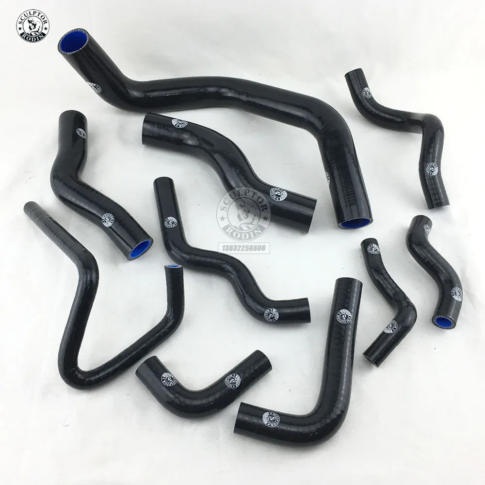 Комплект силиконовых шлангов радиатора для NISSAN SILVIA 200SX 240SX S13 S14 S15 SR20DET (10 шт.)