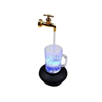 

Fathers Day Gift Magic Faucet Mug Colorful Light Imitation Water Floating Trick Illusion Stage Magician Props Home Decoration