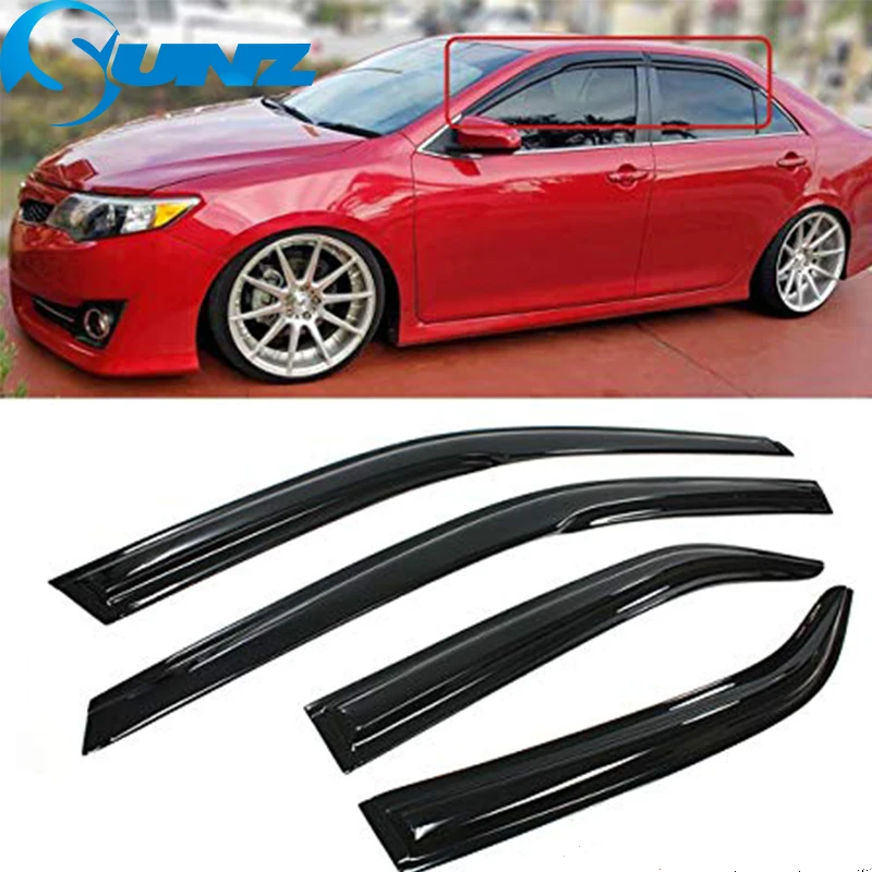Оконный козырек дефлектор защита от дождя для Toyota CAMRY SEDAN 2012 2013 2014 2015 2016 2017 2018 окон