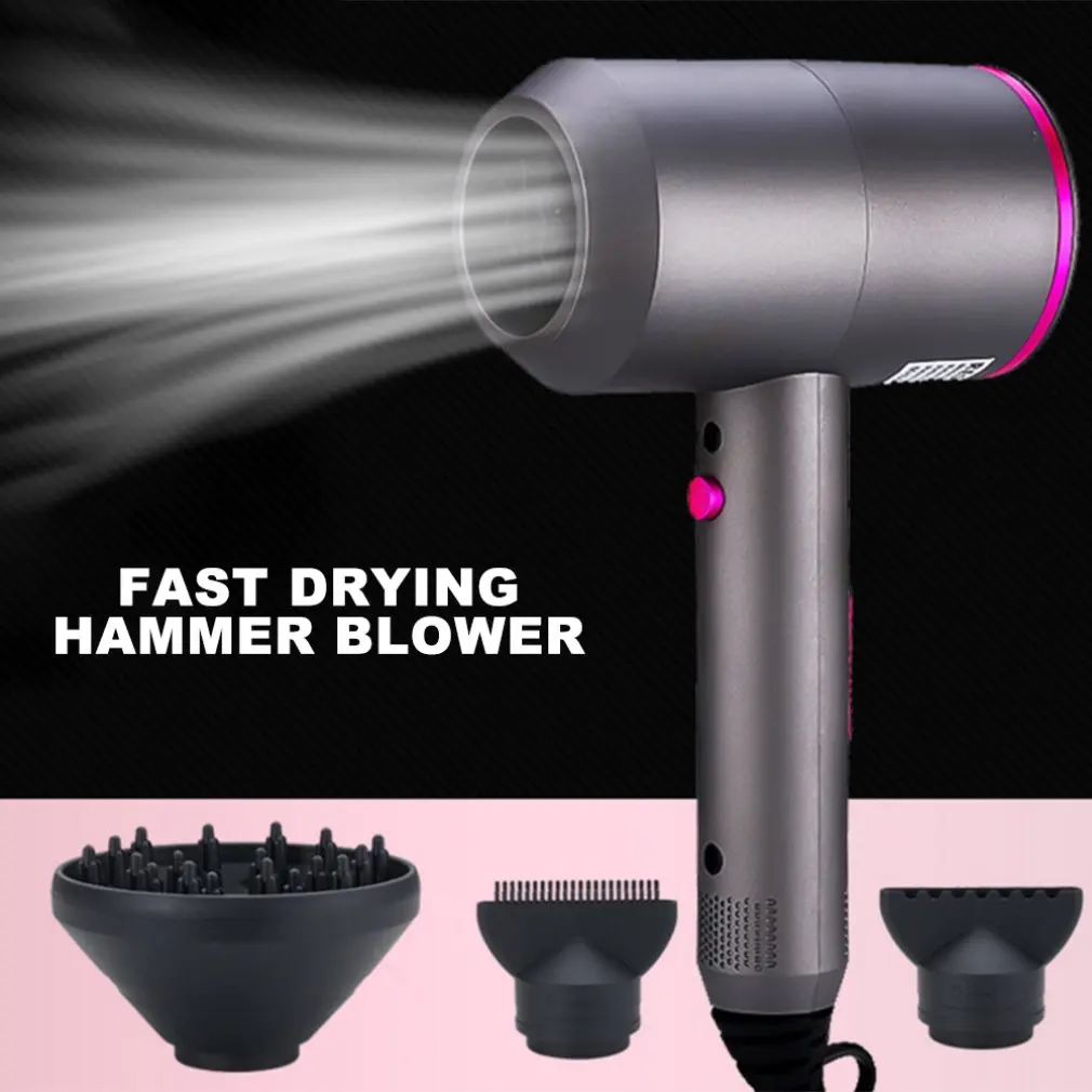 Фен для волос Hammer, электрический фен для волос для отеля, фен для волос, 110 В, электроприбор, диффузионный вентиляционный нагревательный корпус, JP штекер