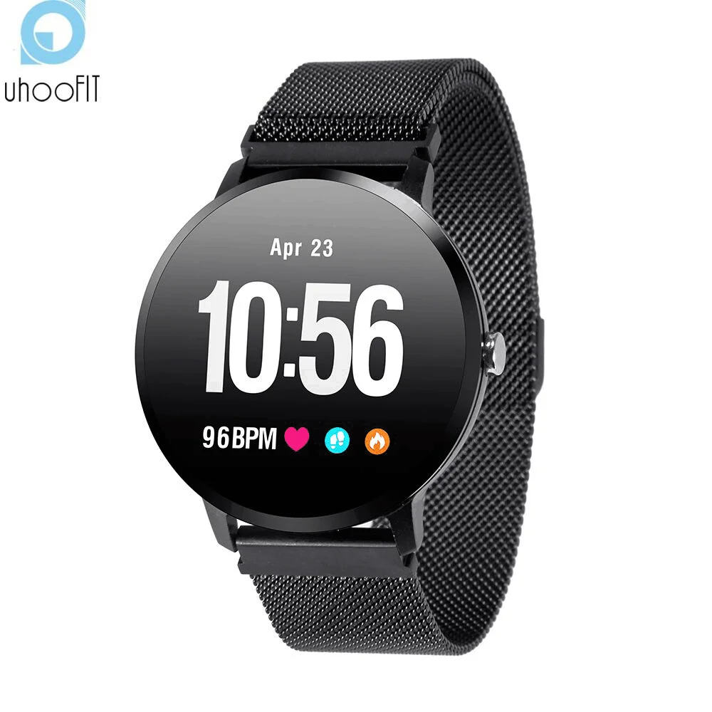 UHOOFIT V11 Смарт часы IP67 водонепроницаемое закаленное стекло активности фитнес