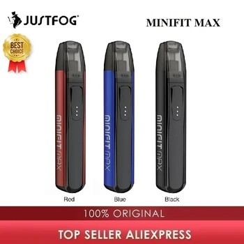 

Original JUSTFOG Minifit Max Pod Vape Kit with 650mAh Battery &1.5ml Minifit Cartrdige Pod E-cig vape kit vs q16 pro Vaporizer