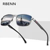 RBENN-lunettes de soleil Vintage pour hommes, verres solaires polarisées rétro, styliste, carrées, pour la conduite, Oculos UV400, nouvelle collection 2022 ► Photo 1/6