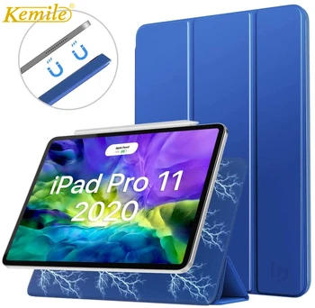

Magnetic Smart Case for iPad Pro 11 2th 2020 Cover 3 fold Stand Magnet Case Magnetic Attachment Cover for iPad Pro 11 A2228 Case