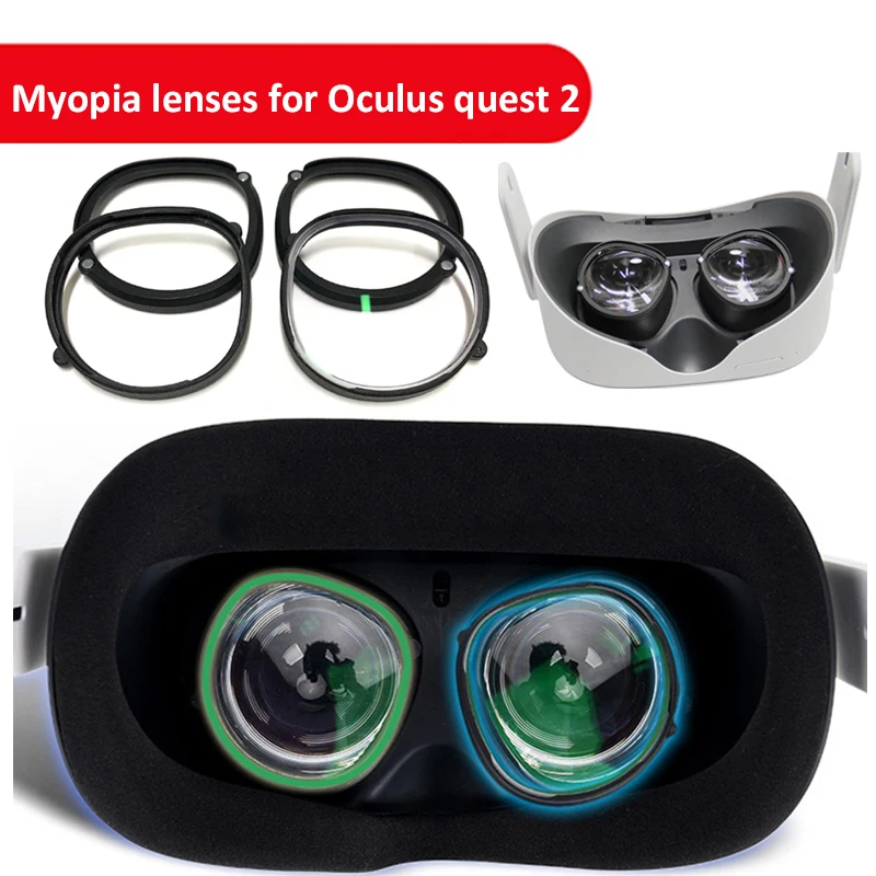 Customized Myopia Astigmatism Glasses For Oculus Quest 2 Nearsighted