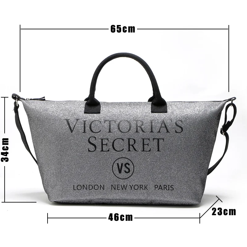 Nueva marca de moda bolsas de mujeres Super gran bolsa de gran capacidad  Simple salvaje Oxford tela de lentejuelas de oro plata negro|Bolsos de  hombro| - AliExpress
