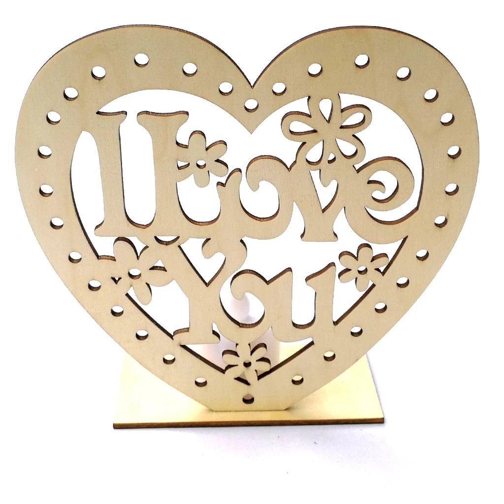 Wedding Heart Wooden Mr Mrs Pendant Table Decoration LED Light Candle Wedding Party Supplies For Adults Favors decor June 11