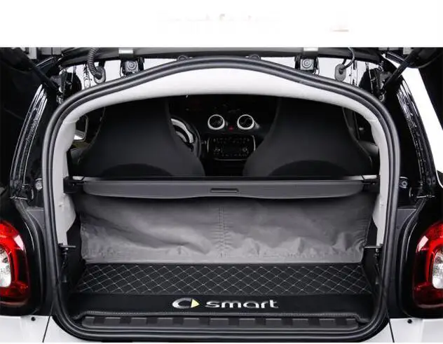Для mercedes-benz 15-18 smart cover модификация, fortwo специальный багажник перегородка занавес украшения