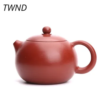 

235CC Dahongpao ni xi shi yixing teapot simple kung fu kettle with gift box