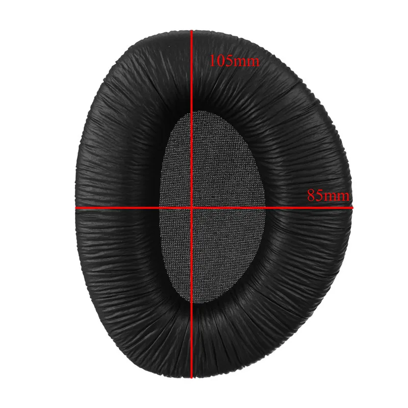 TOKOHANSUN Black Headphone Cushions Replacement Ear Pads Cushion For Sennheiser HDR160 HDR170 HDR180 160 170 Headphone Earpads