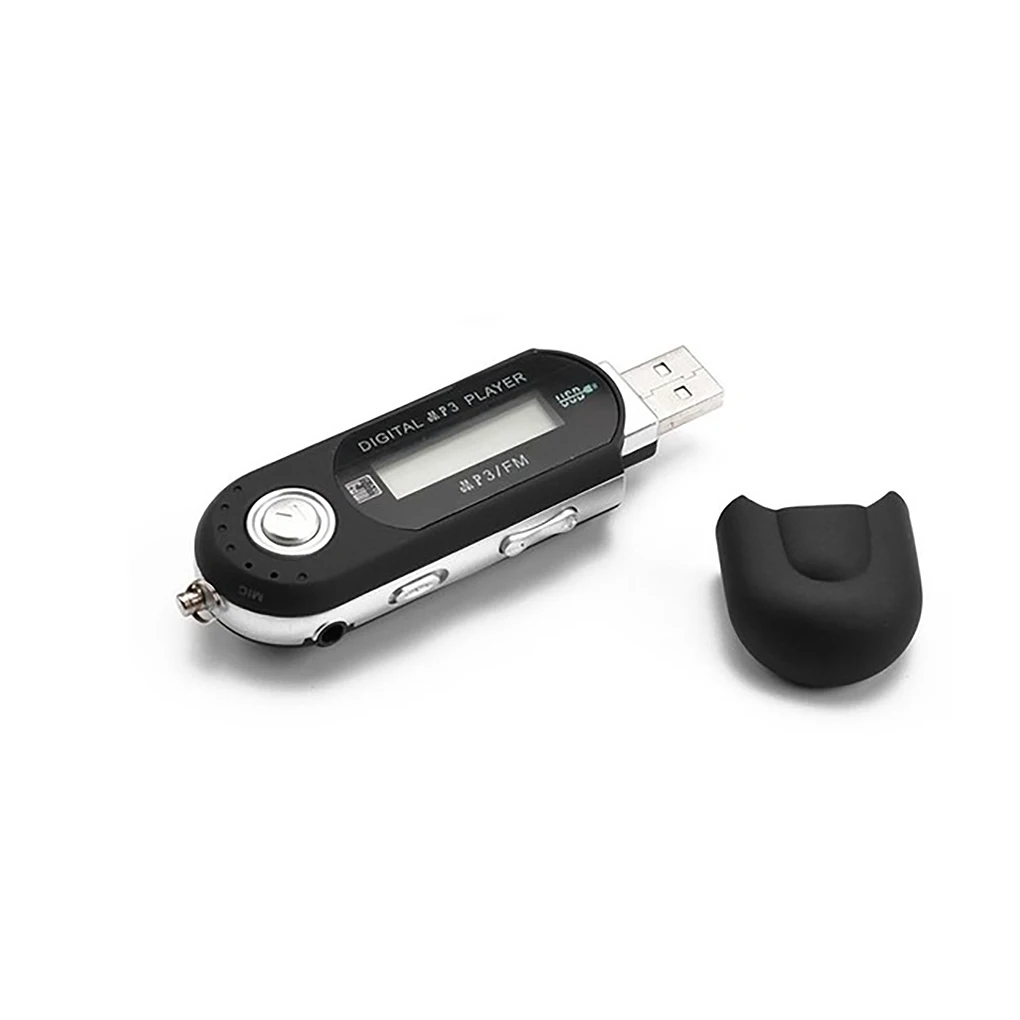 Портативный USB Flash lcd цифровой MP3-плеер с поддержкой флеш 32 Гб TF слот для карты музыкальный плеер fm-радио