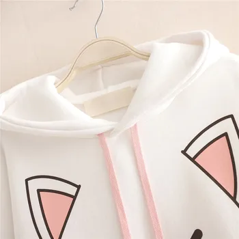 Kawaii Grumpy Anime Cat Sweatshirt 6