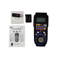 WHB04B 4 WHB04B 6 cnc sem fio 4/6 eixos mach3 mpg pingente volante para siemens mitsubishi fanuc lnc syntec sistema