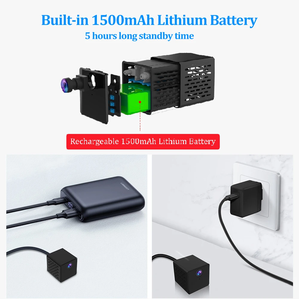 Vstarcam 1080P мини камера CB71 аккумуляторная батарея IP безопасности Sureveillance Wifi и DV