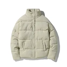 

Men Parkas New Winter 2021 Men's Coat Thick Warm Hip Hop Streetwear Men Cotton Jacket Coat Pocket Windbreaker Outwear Men