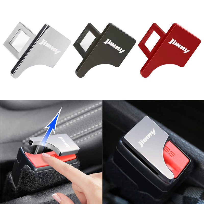 1/2PC Car Styling Safety Buckle Clip Seat Belt Plug Alarm Canceler Stopper for Suzuki jimny 2015-2021 | Автомобили и мотоциклы