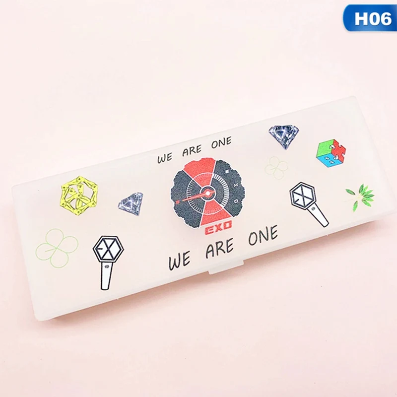 BLACKPINK X1 IZONE дважды EXO GOT7 NCT пенал для ручек для карандашей Мода косметический мешок монетки случай для школьные принадлежности для учащихся