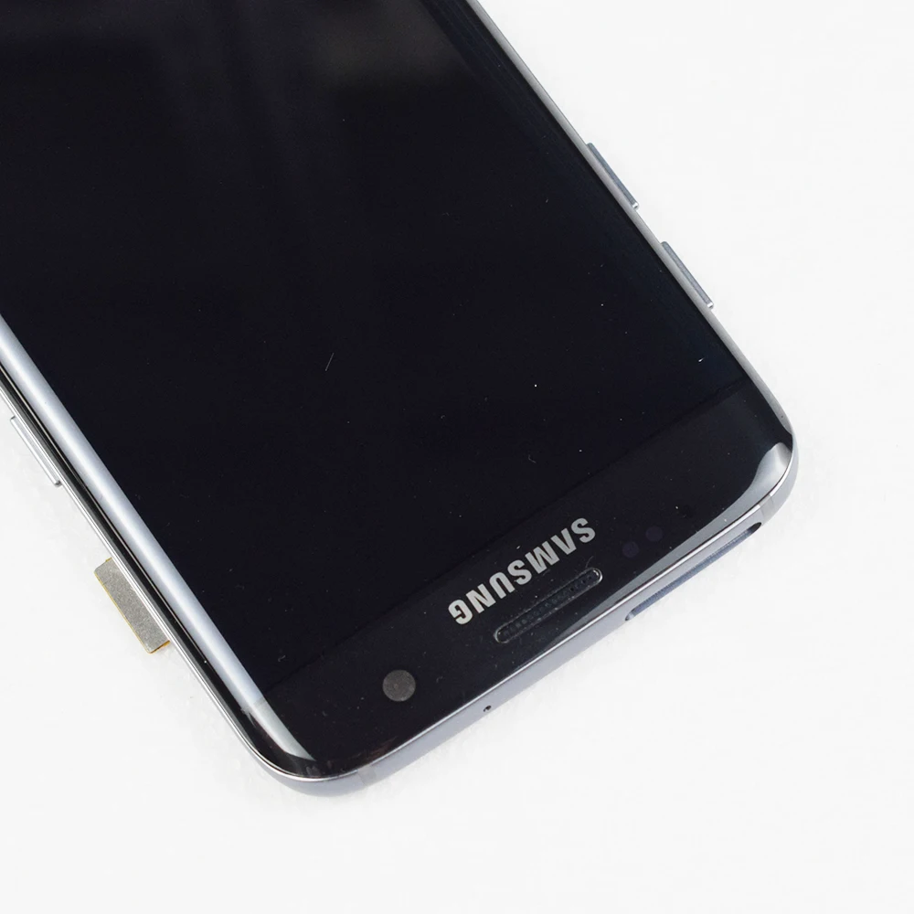  ORIGINAL 5.5'' SUPER AMOLED LCD with frame for SAMSUNG Galaxy s7 edge G935 G935F Touch Screen Digit