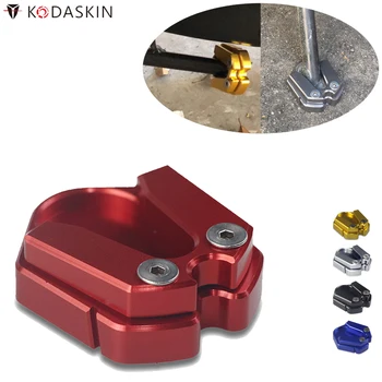 

KODASKIN Motorcycle for Vespa GTS300 gts300 primavera sprint 150 LX Kickstand Extension Plate Foot Side Stand Enlarge Pad