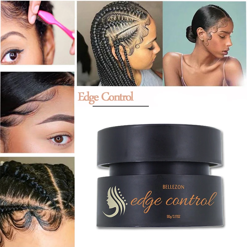 90 г масло для волос твердый органический контроль краев долговечный сломанный