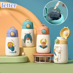 Tasse isotherme en acier inoxydable pour enfants, 320/420ml, bouteille d'eau thermique, flacon sous vide, cadeau de noël pour garçons et filles 