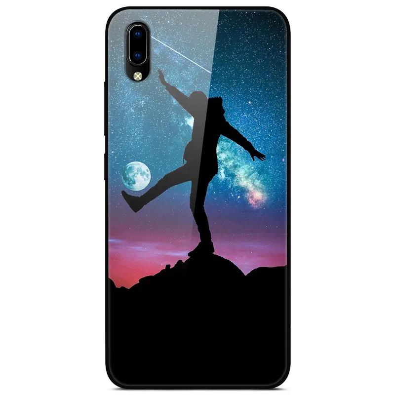 17 Роскошный чехол для VIVO Y91C, закаленное стекло, силиконовый чехол для телефона VIVO Y91C Y91 C Y93 Y91i, чехол s для Vivo Y91C Y 91C - Цвет: 17