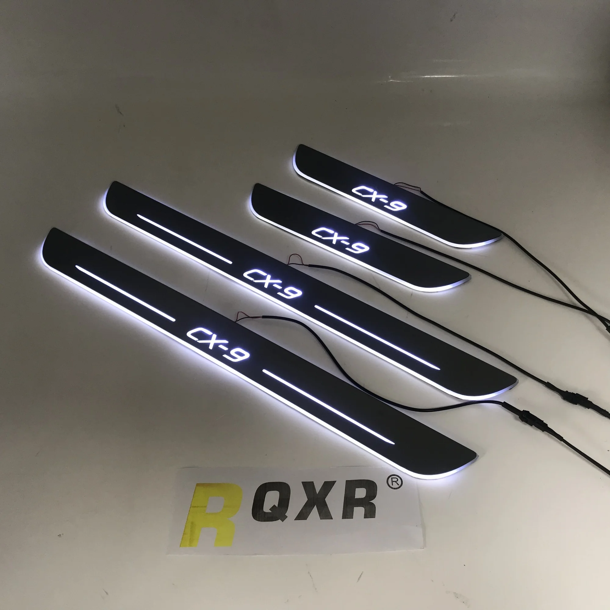 Led Door Scuff for Mazda CX-9 Sill Plate Flat Lining Overlay Flowing/Still Light | Автомобили и мотоциклы