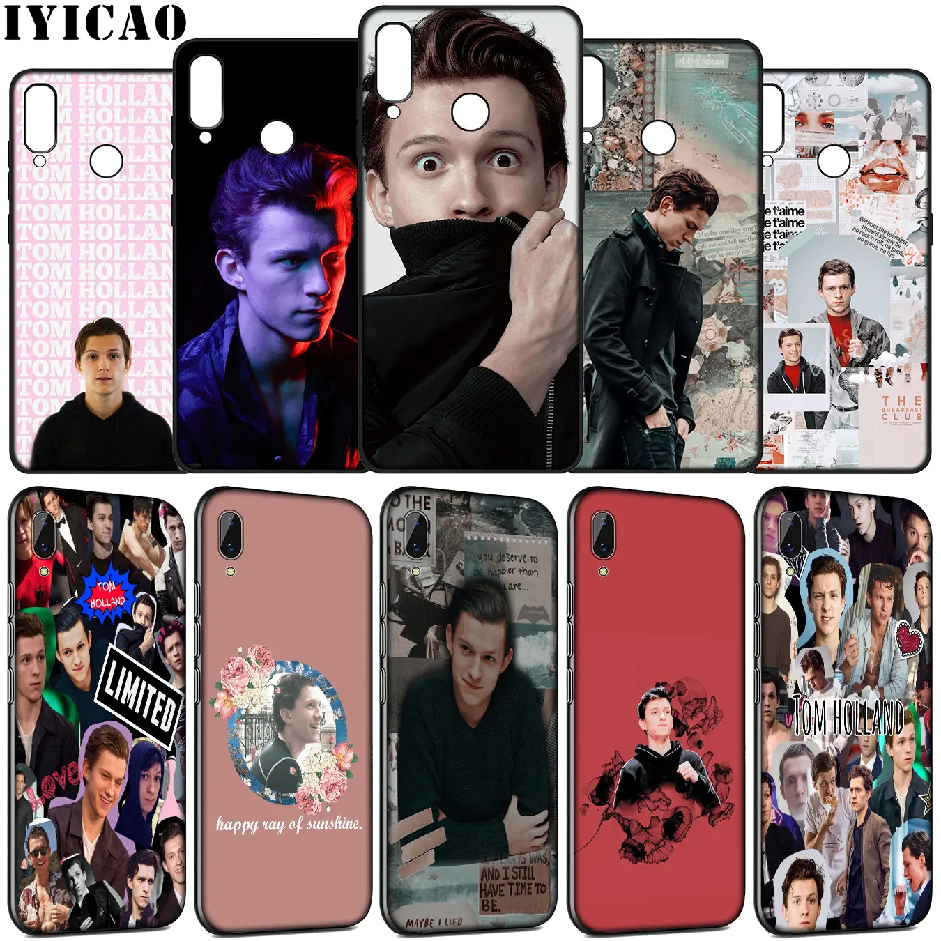 cool Tom Holland Soft Case for Huawei Y9 Y7 Y6 Prime 2019 2018 Honor view 20 8C 8X 8 9 9X 10 Lite 7C 7X 7A Pro | Мобильные телефоны
